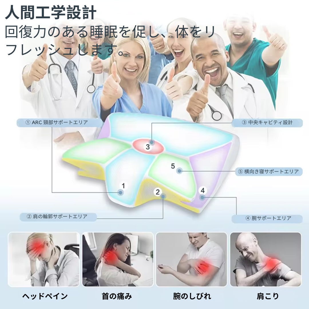 整形外科用 頸椎サポート枕 Silent Dreams