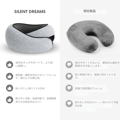 FlySilent® トラベルピロー